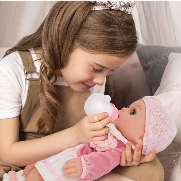 12" Girl Baby Dolls Playset Adoption Realistic Soft Doll with Clothes. NIB - Picture 2 of 7